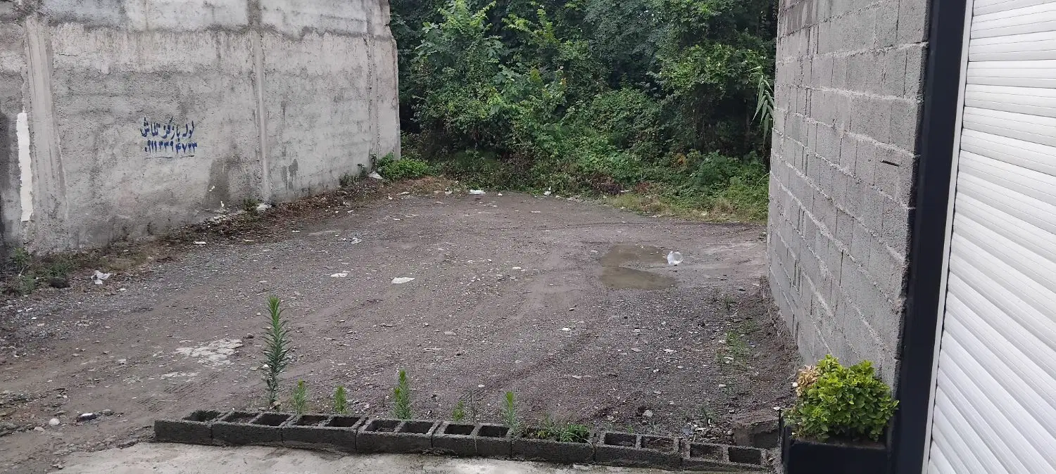 زمین ۱۲۳متری باالمک گاز