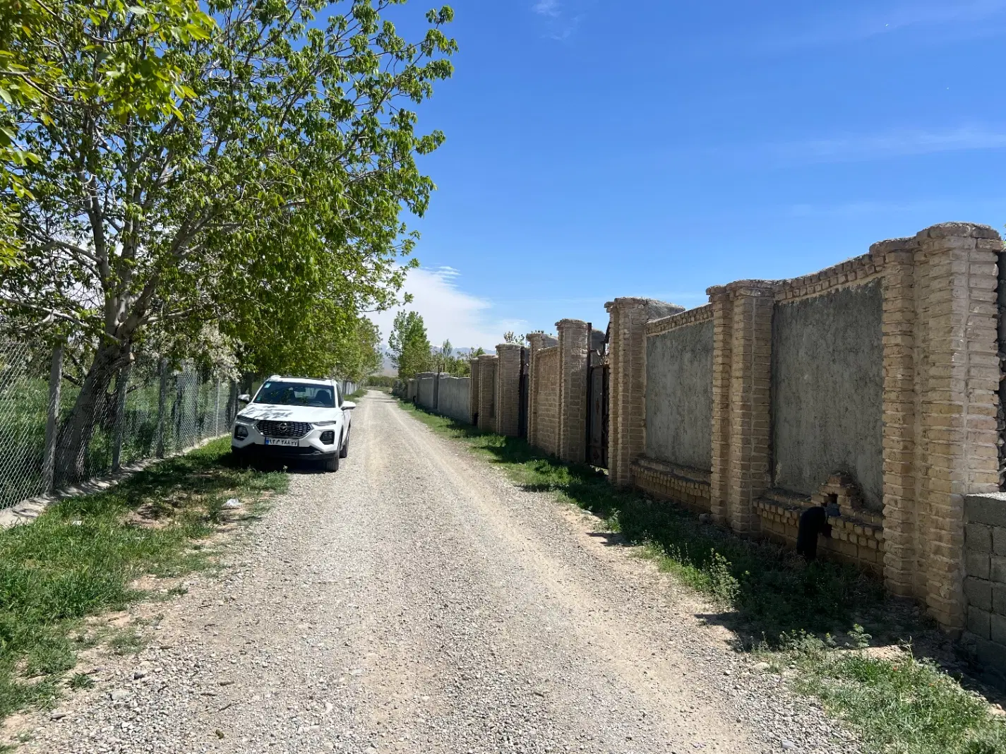 ۱۶۵۰ متر زمین با دیوار حسن آباد کوهسار