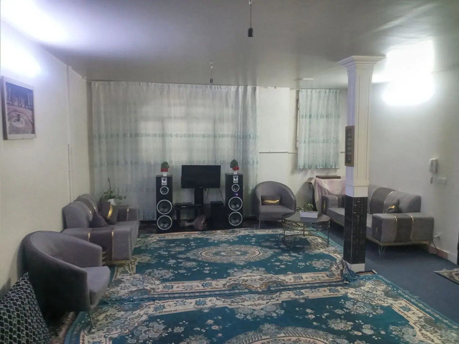 آپارتمان تک واحدی ۹۰متری باسازی شده