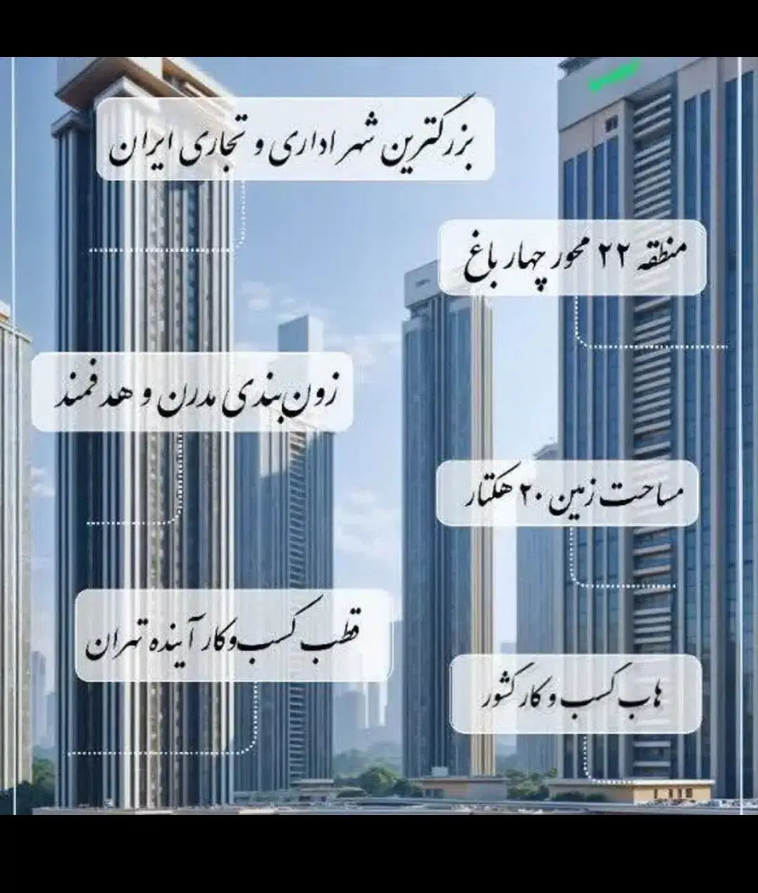 سهام تجاری چیتگر پروژه چهارباغ