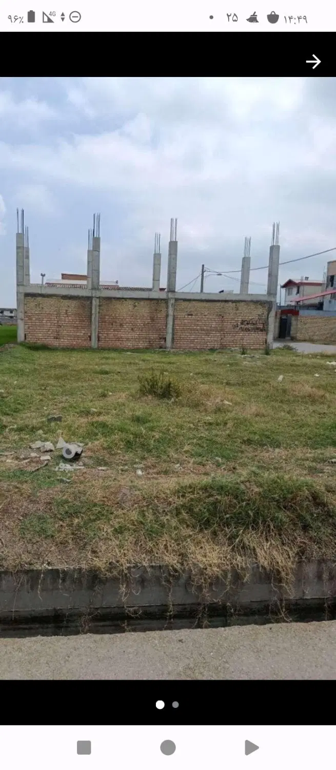 زمین تجاری و مسکونی فروشی