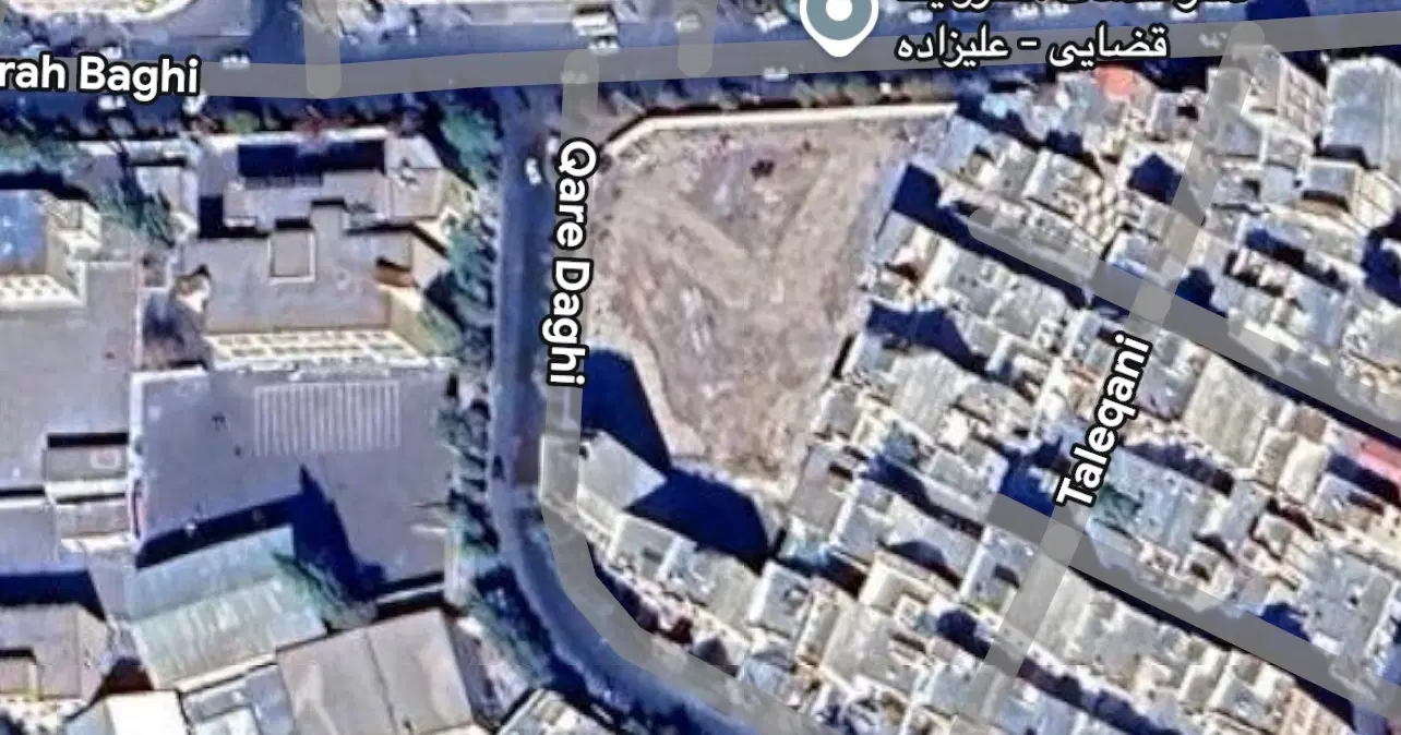 زمین بایر در یکه دکان کوی موسوی