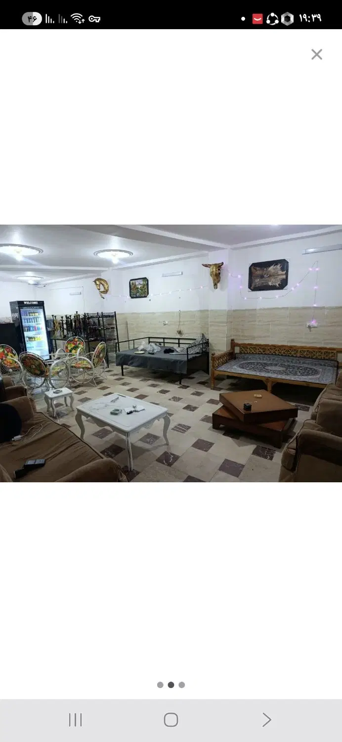اجاره‌زیر‌زمین‌بزرک‌کافه‌صبحانه‌کاشانی‌یکطرفه