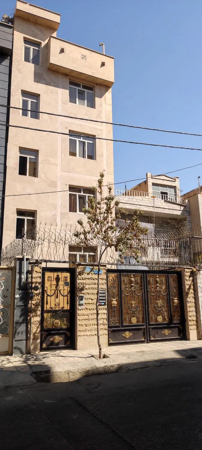 آپارتمان افسریه ۴ طبقه تک واحدی یکجا