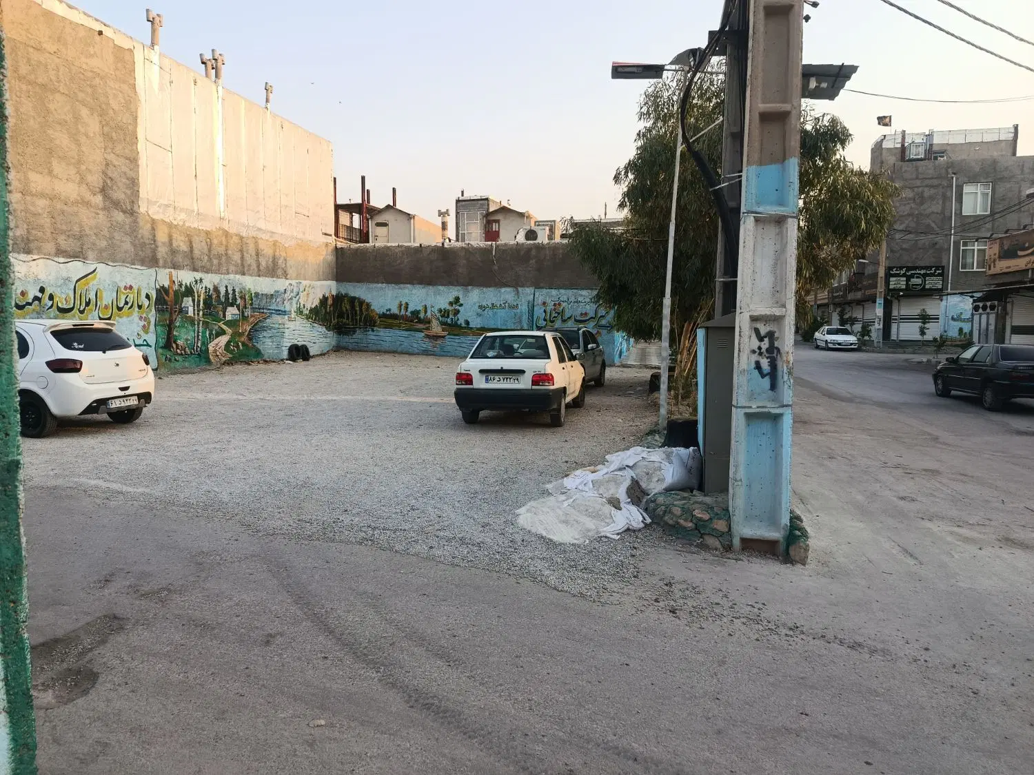 زمین تجاری واقع در شهرک مشاغل آلاینده  ادامه فاز 1