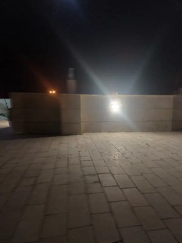 زمین باغی دور دیوار