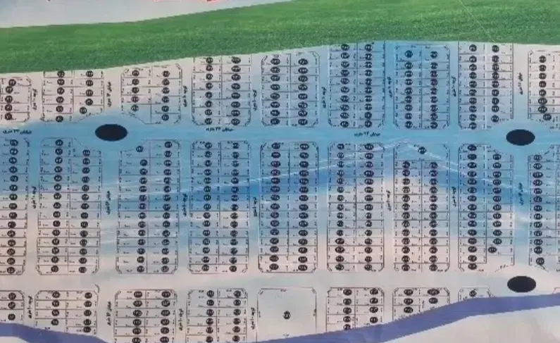 زمین ۶ دانگ تعاونی اسلامشهر قطعات ۳۰۰