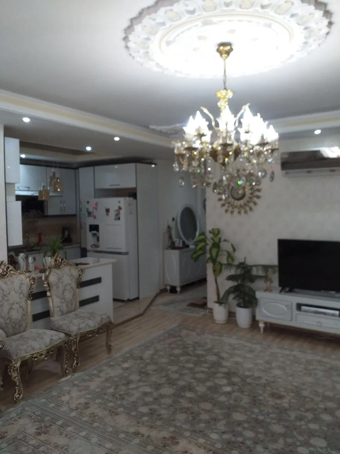 آپارتمان جنوبی غرق نور وهوا