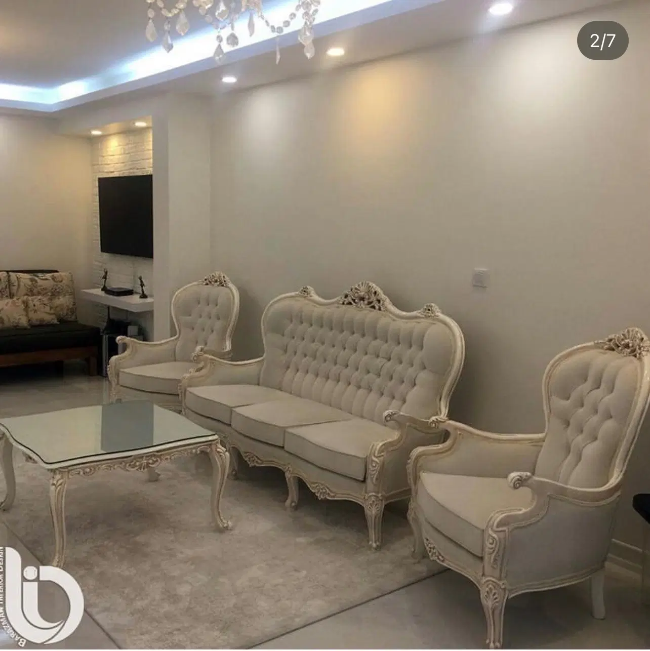 واحد ۷۴ متری سعادت آباد فول بازسازی شیک دوخوابه