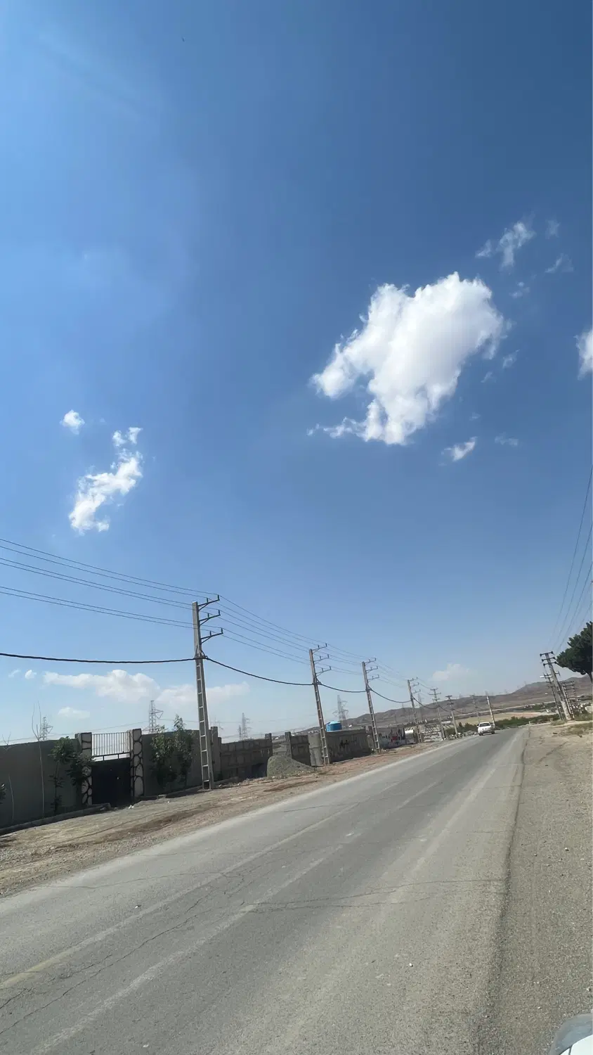 هزارمتر زمین بر جاده شهریار رباط کریم