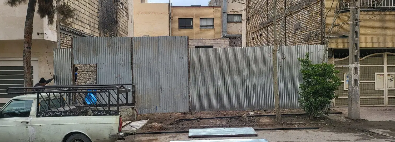زمین اماده ساخت در عدالت با ۵سقف روی پیلوت