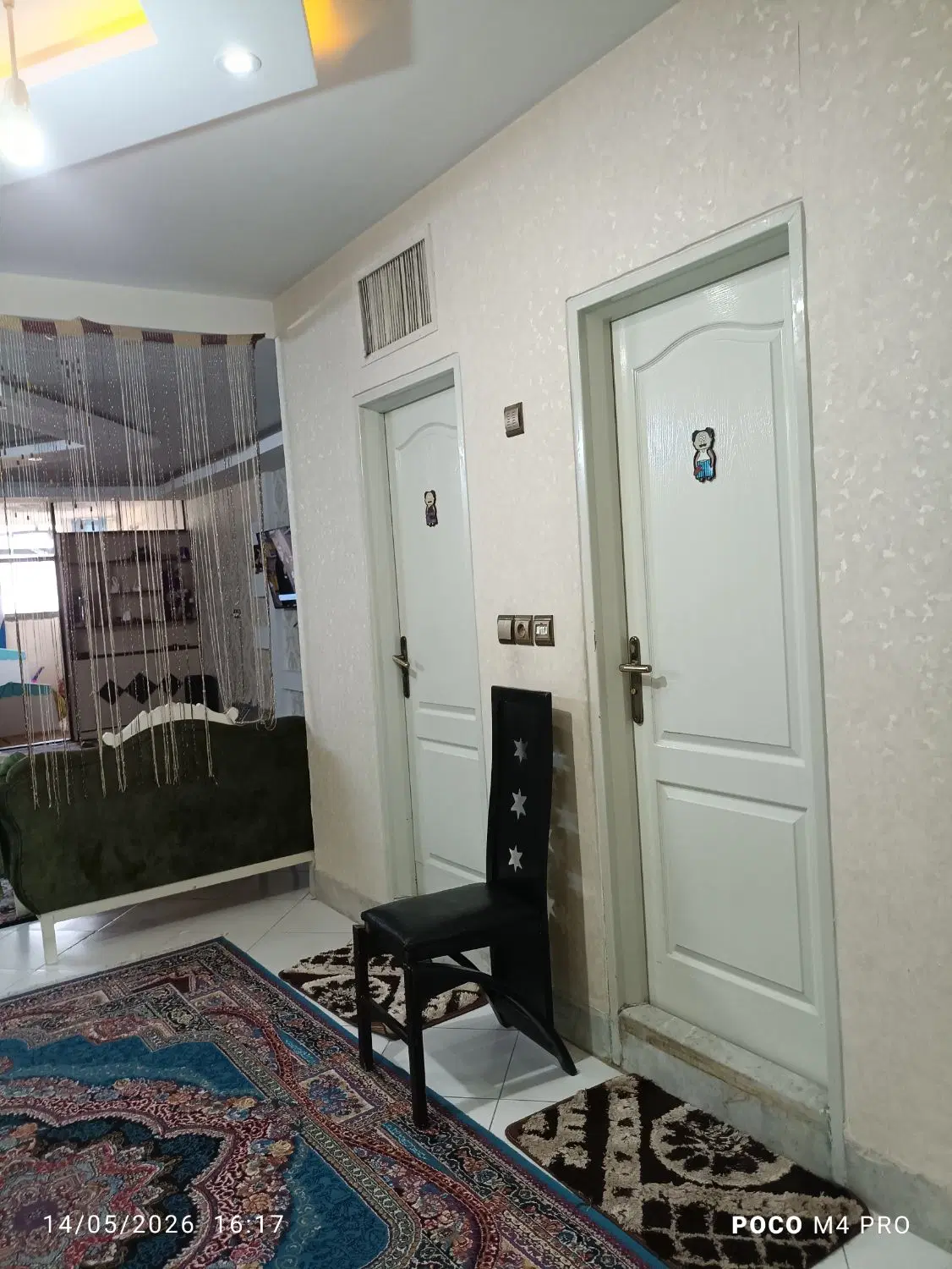 یک طبقه 100متر دوخوابه دربست