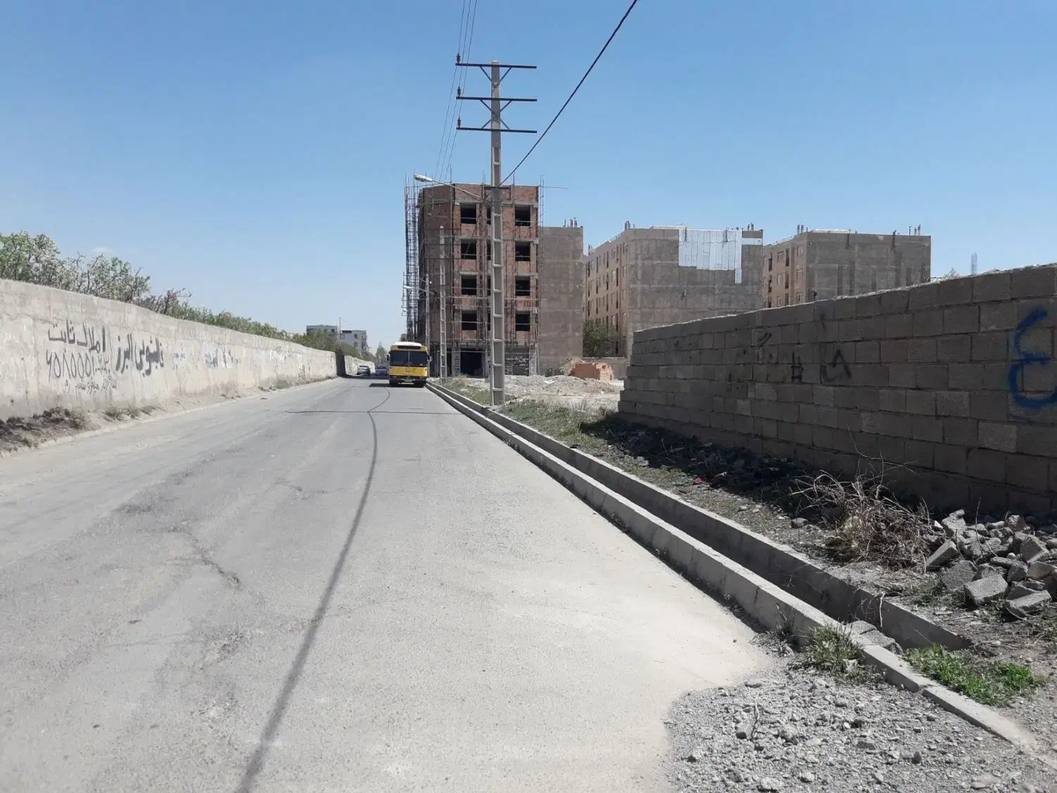 از زمین ۲۰۰ متری مسکونی اندیشه فاز یک بحر خیابان