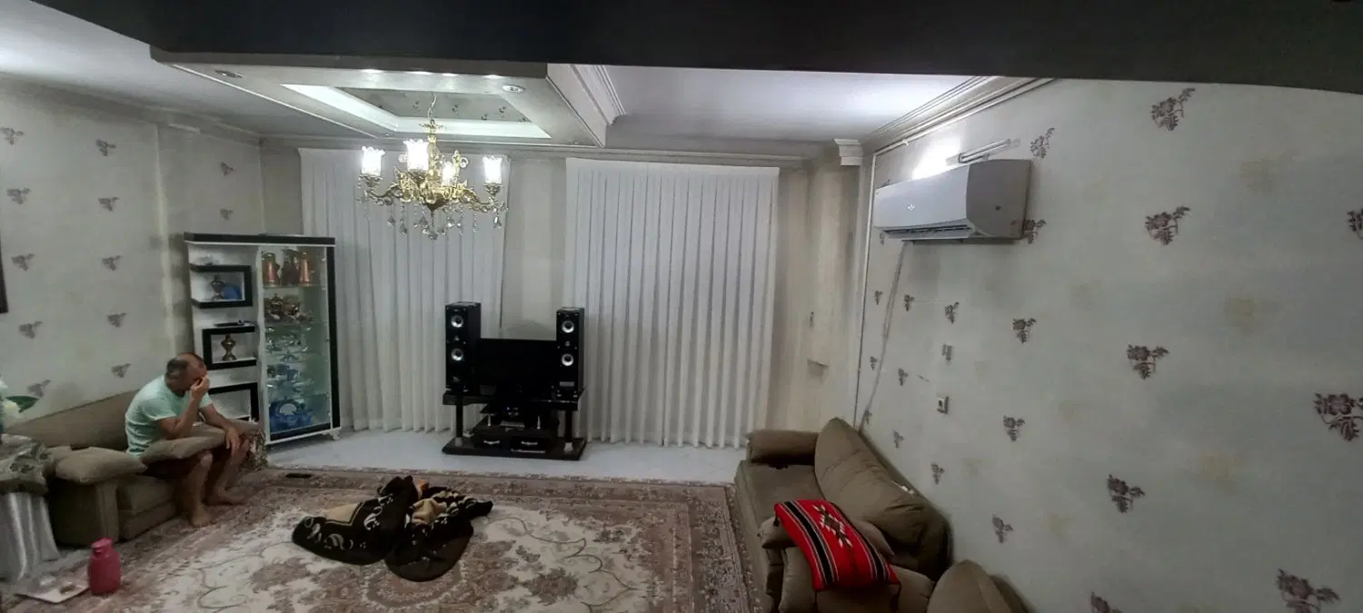 آپارتمان ۹۰متری فوق لاکچری وتمیز دوخواب