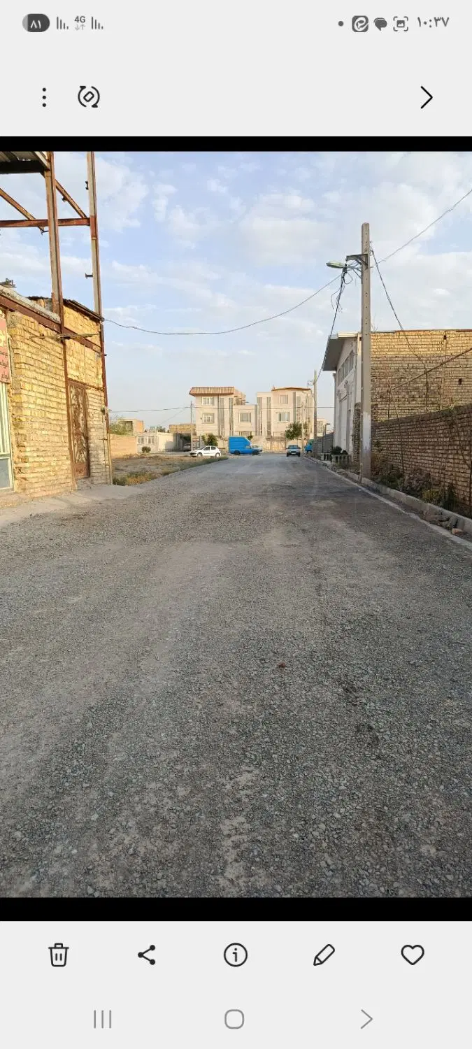 شهرجرد_ 240متر زمین مسکونی داخل طرح هادی
