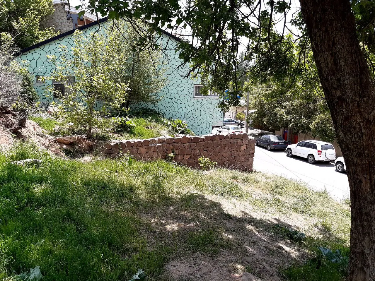 ۲۰۰ متر زمین،آبعلی، بر جاده فرعی