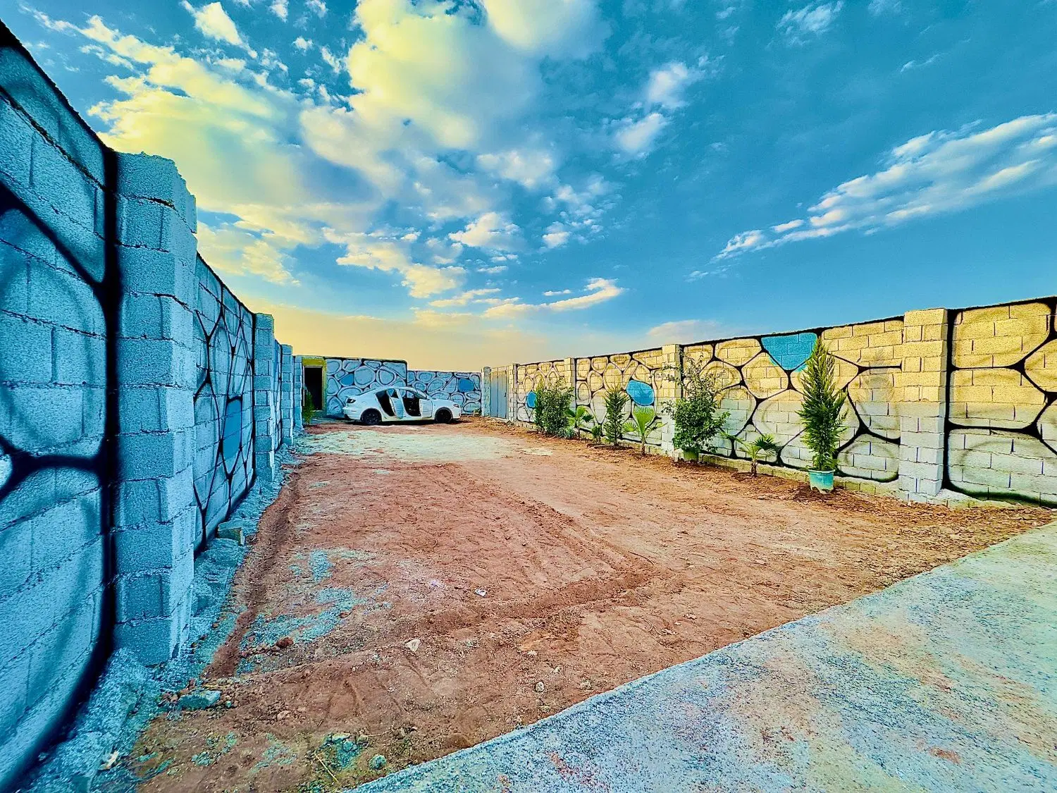 باغچه نقلی آماده سند دار زمین باغ ۱۱۵ متر