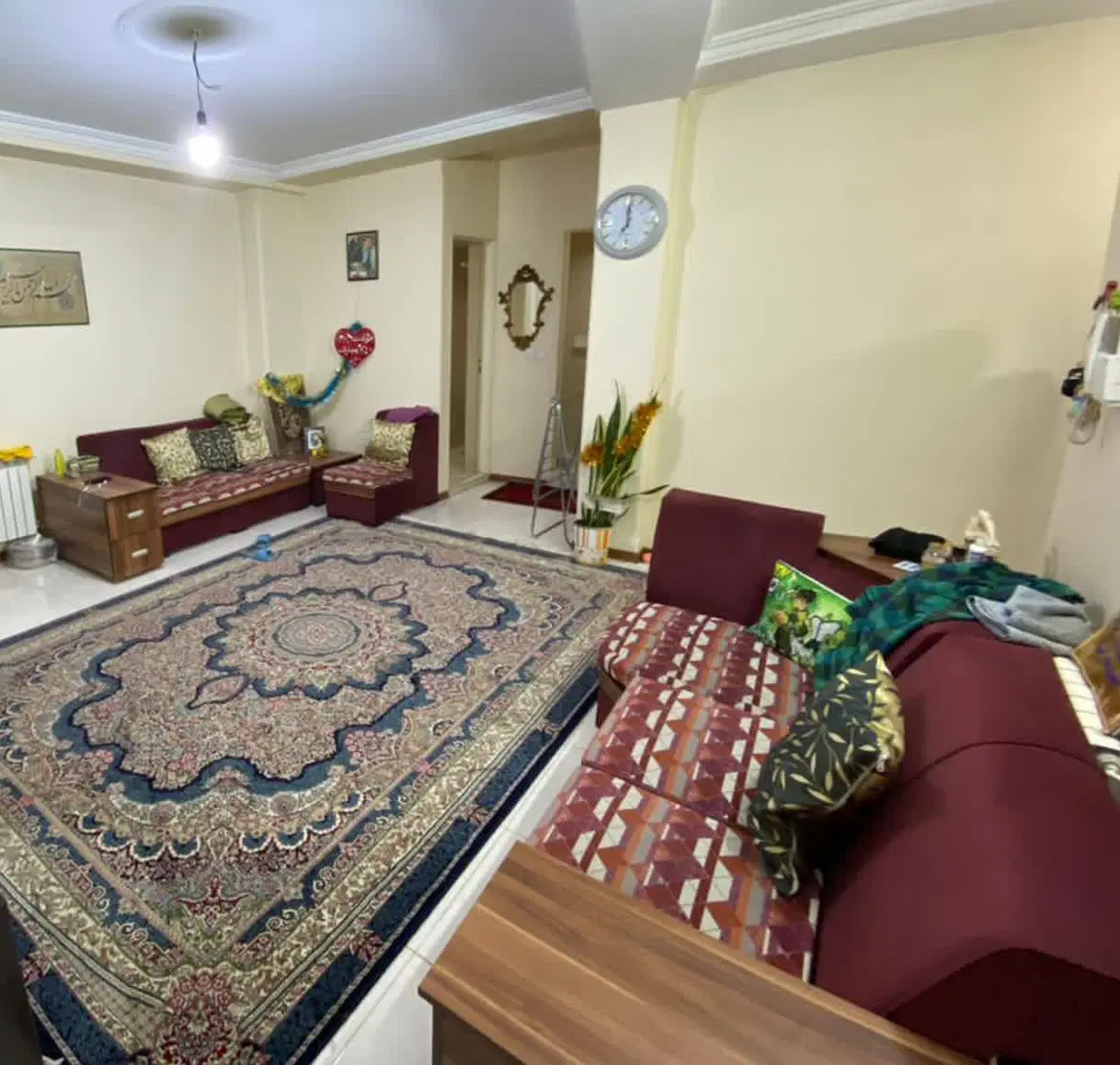 ۴۶ متر_ فول امکانات_تک واحدی_۷ ساله_ پیروزی محلاتی