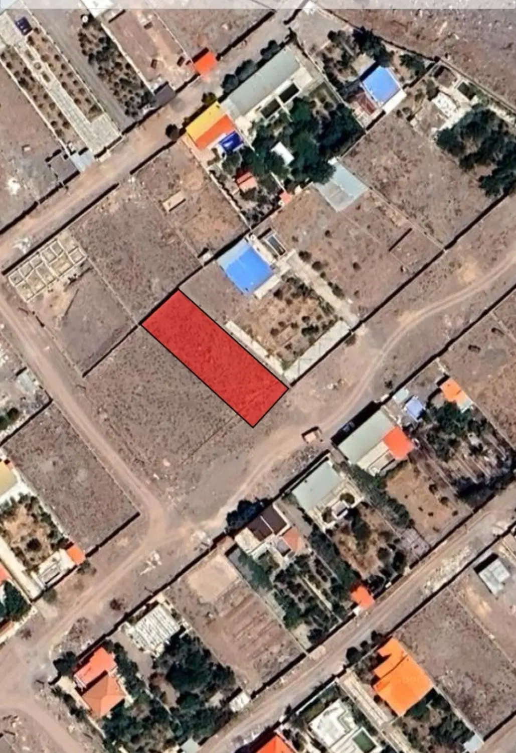 زمین کوهپایه دهلولو