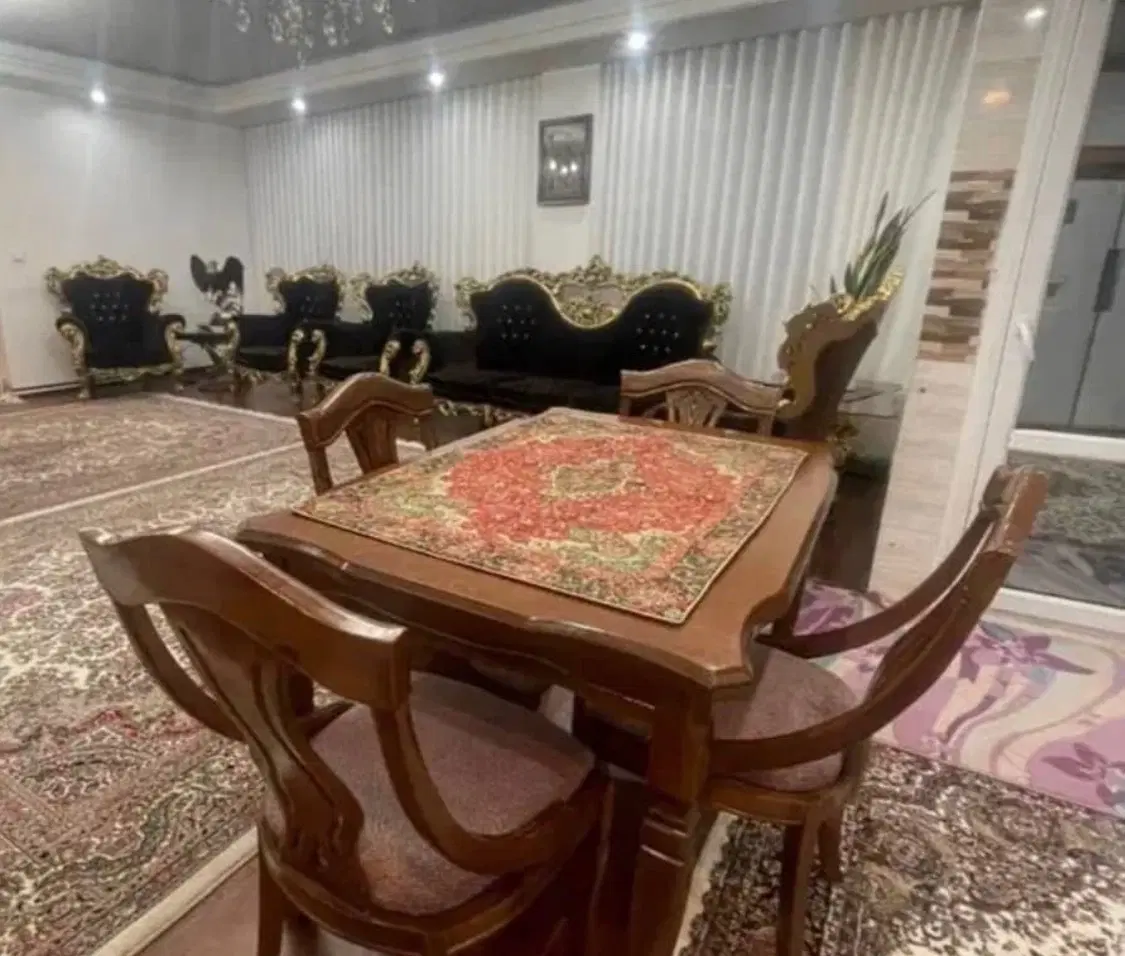 120 متر__سالن پرده خور__سه خواب تهرانسر
