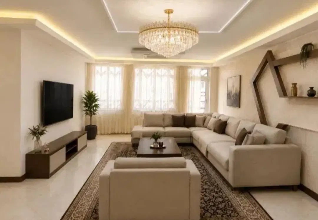 آپارتمان ۵۵ متری _ غرق نور _ خوش نقشه_ روبه نما _