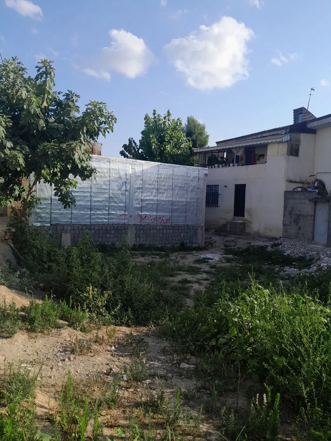 فروش زمین به مساحت ۱۱۶مترمربع عینک