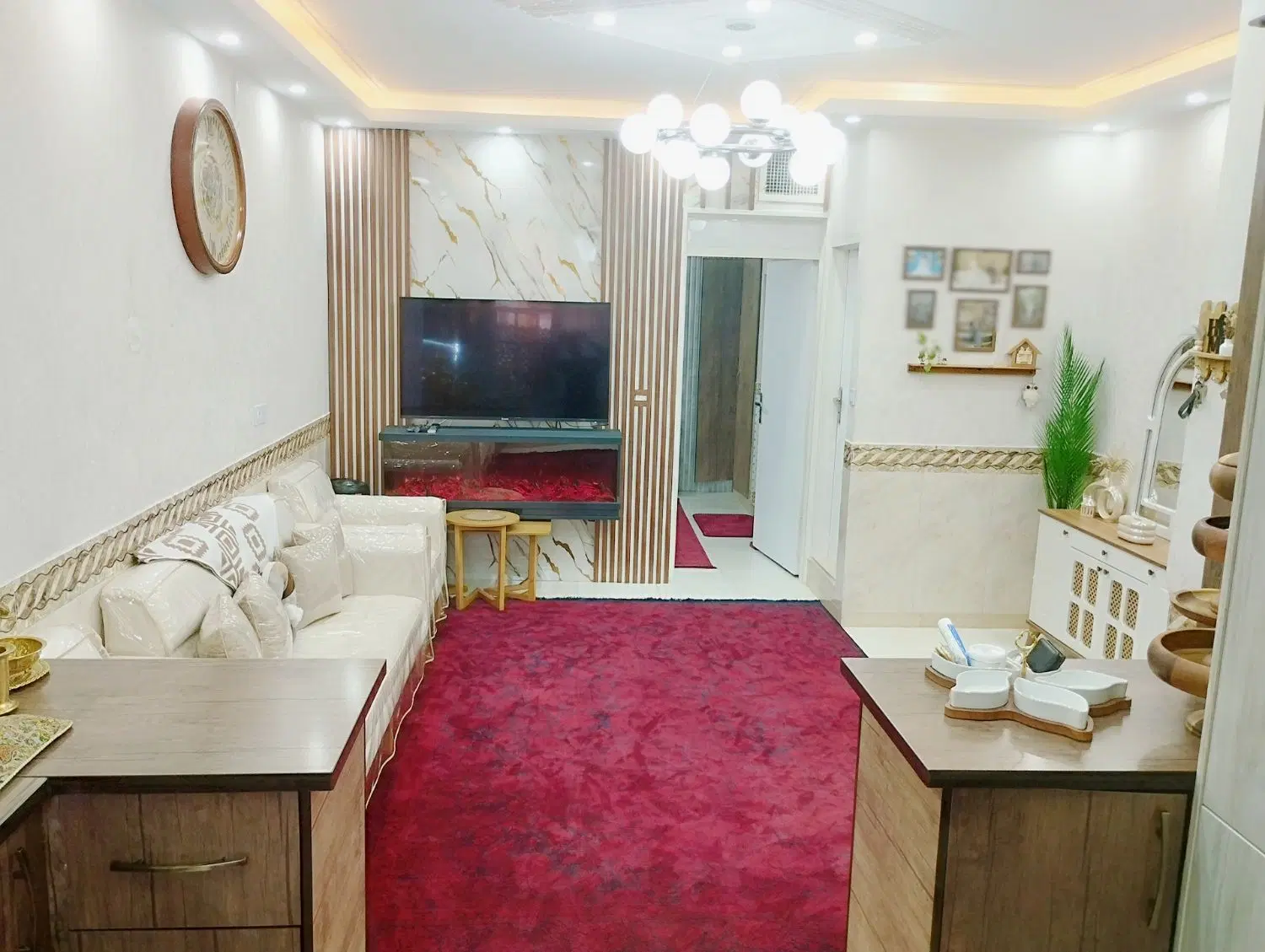 آپارتمان در گلها یک واحد شیک و تمیز