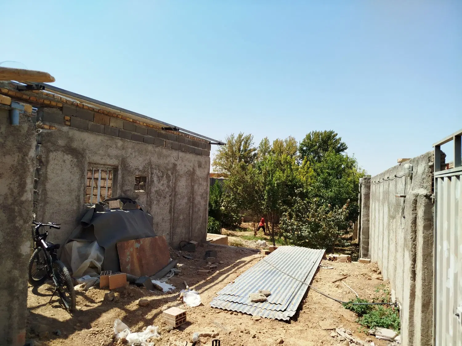 زمین 230متری باغچه