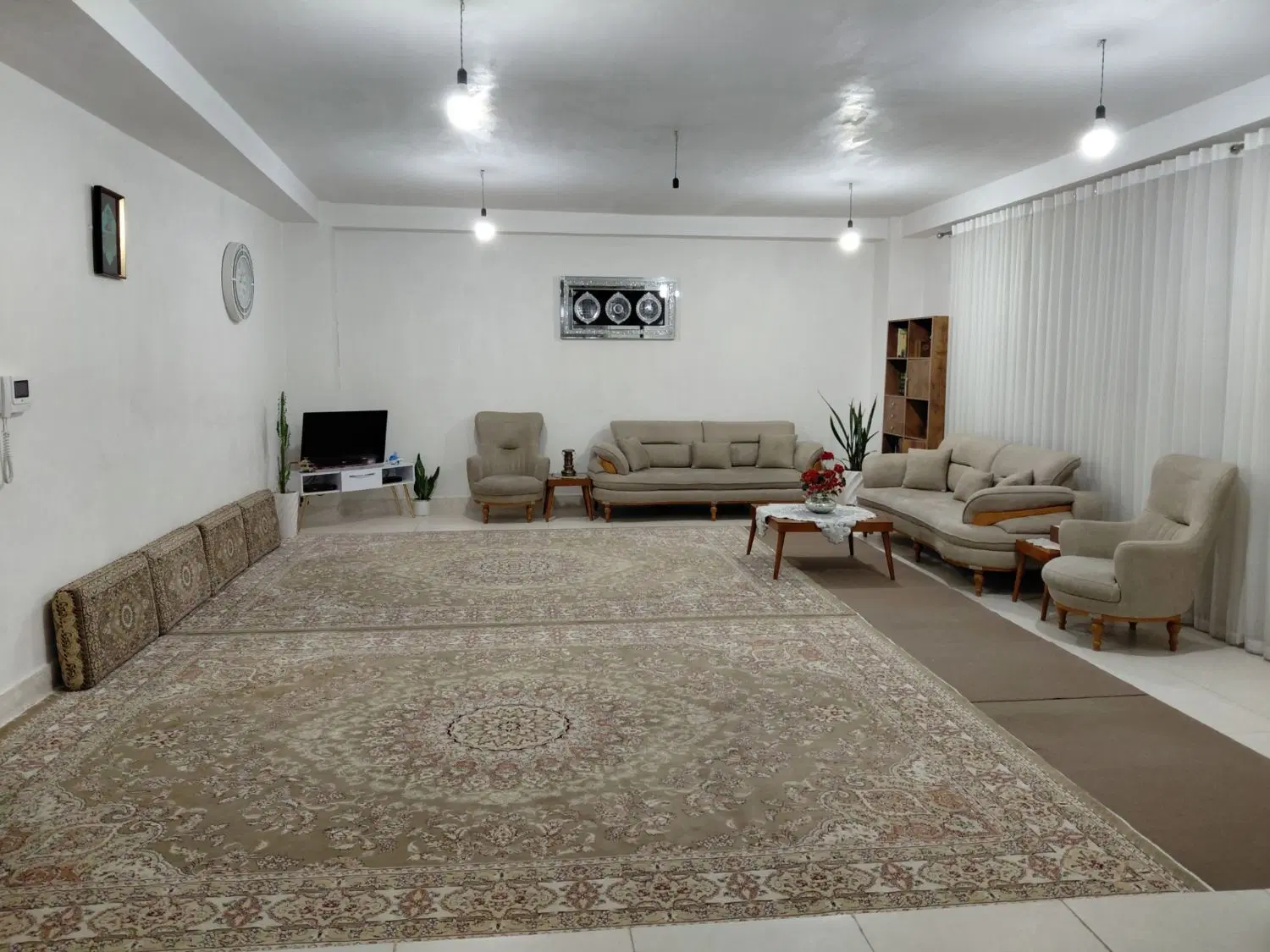 اجاره آپارتمان ۱۲۵ متری، نوساز، تک واحدی،شهرک معلم