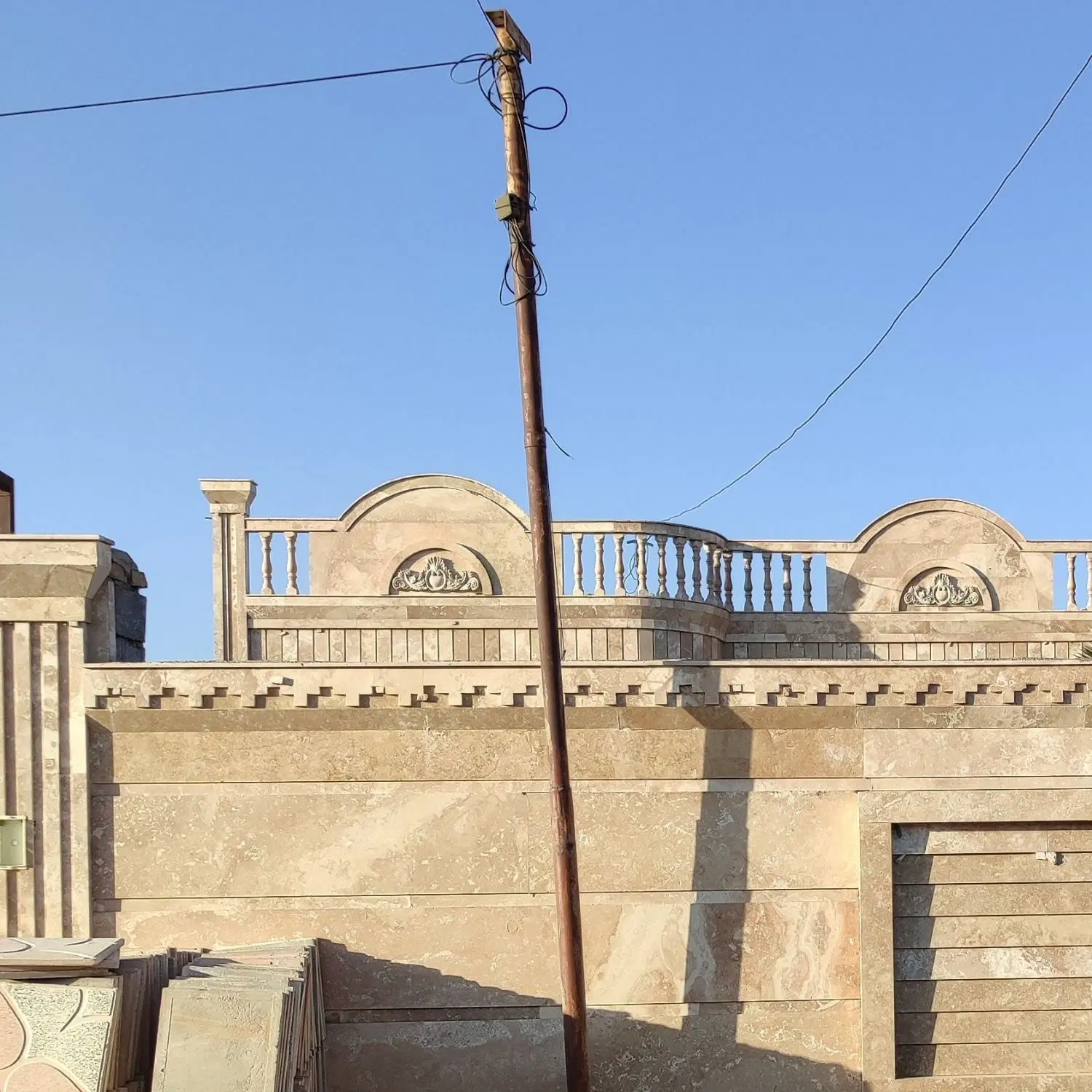 خانه نما سنگ بسیار زیبا