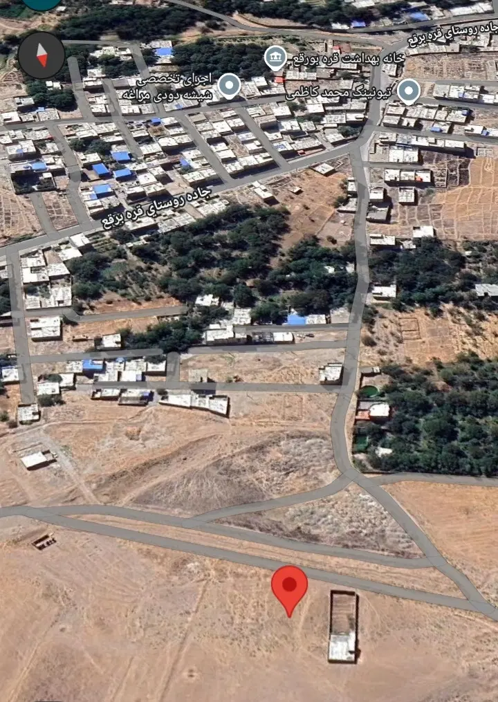 زمین ۲۰۰متری در مراغه