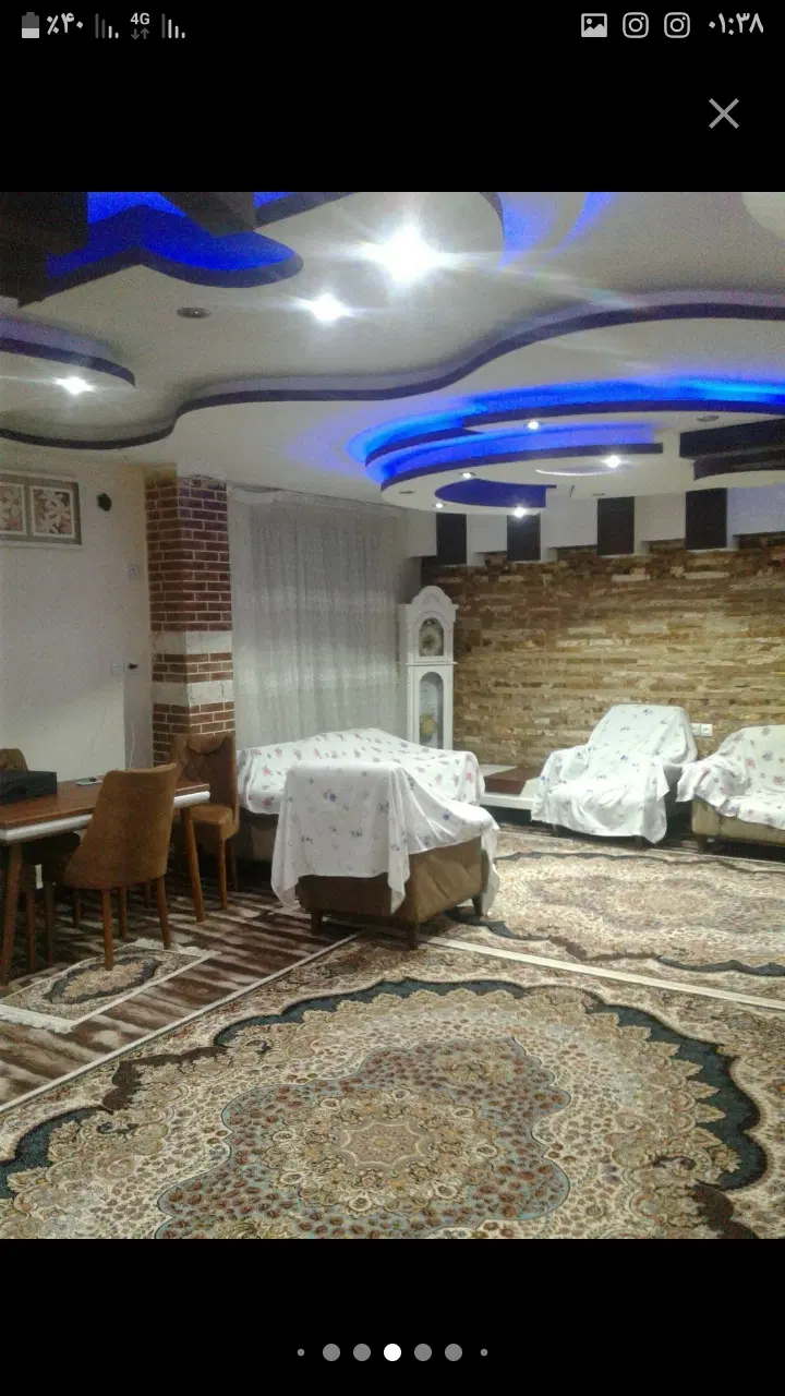 رهن  آپارتمان همکف حیاط دار هشت بنگله