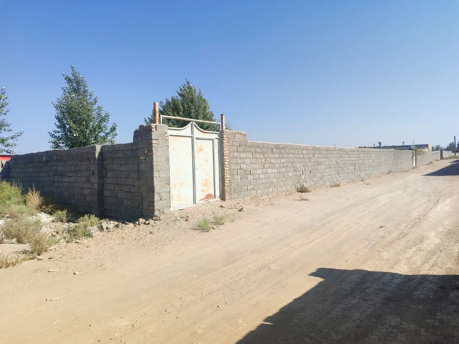 فروش ده قصب زمین حجت اباد