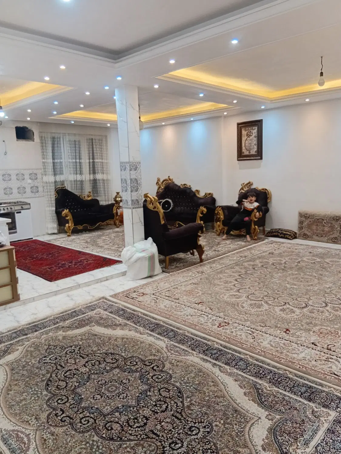 رهن کامل خانه ۱۲۰ متری دوخواب نوساز فوری