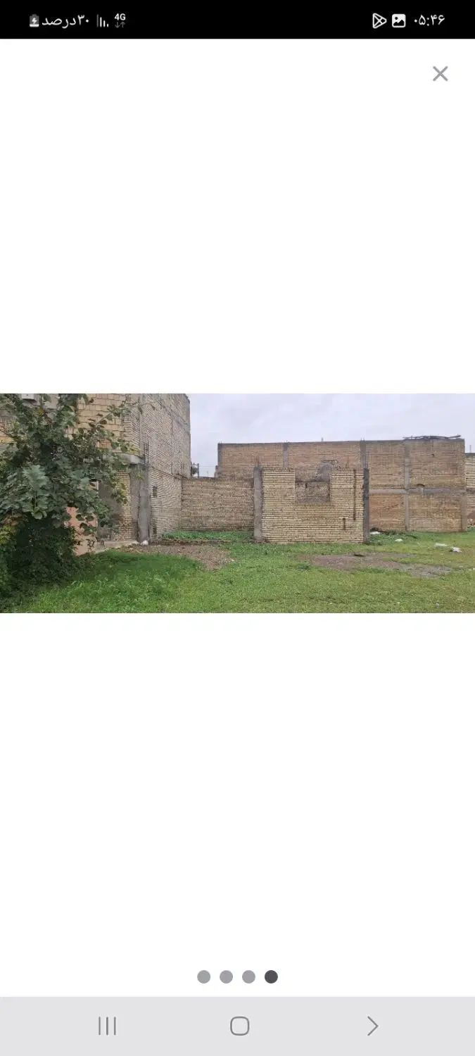 خانه نیمه کاره ۶۲ متر
