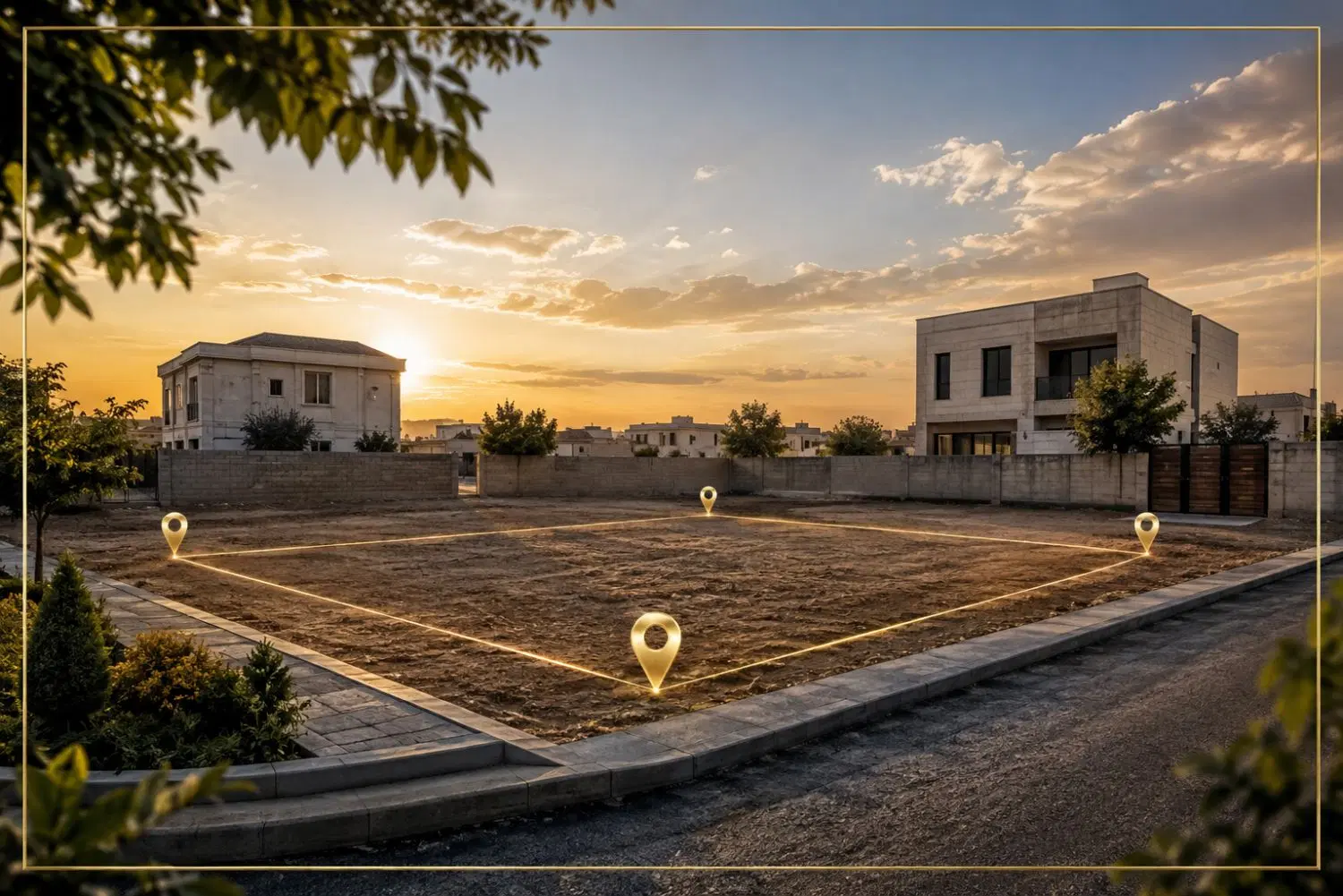 زمین مسکونی ۱۷۱ متری سعیدفر با سند