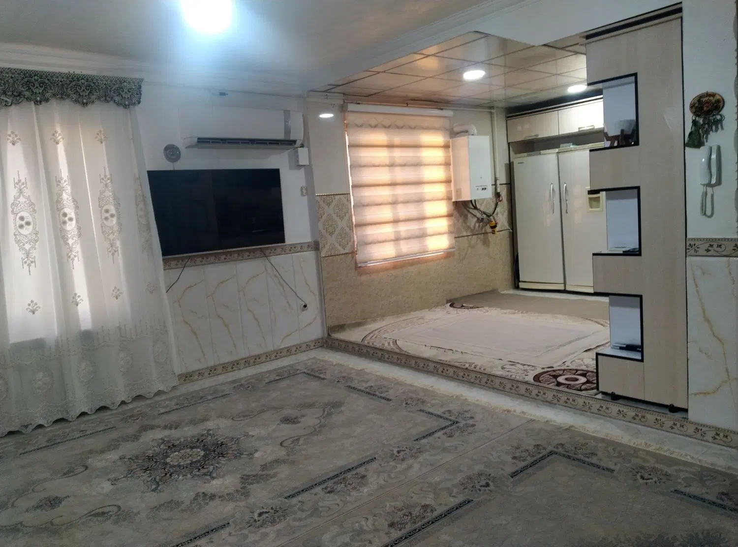 فروش آپارتمان ۹۵ متری شهرک جهاد طبقه اول