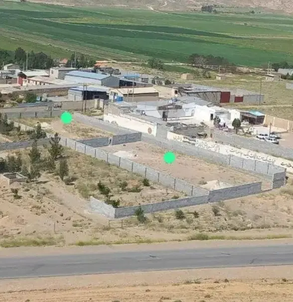 ۲۳۰۰مترزمین باغی بادوردیوار