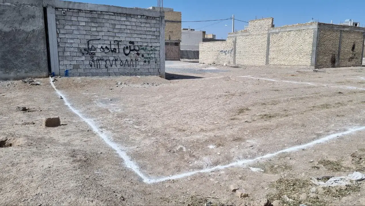 زمین 73متری جنوبی
