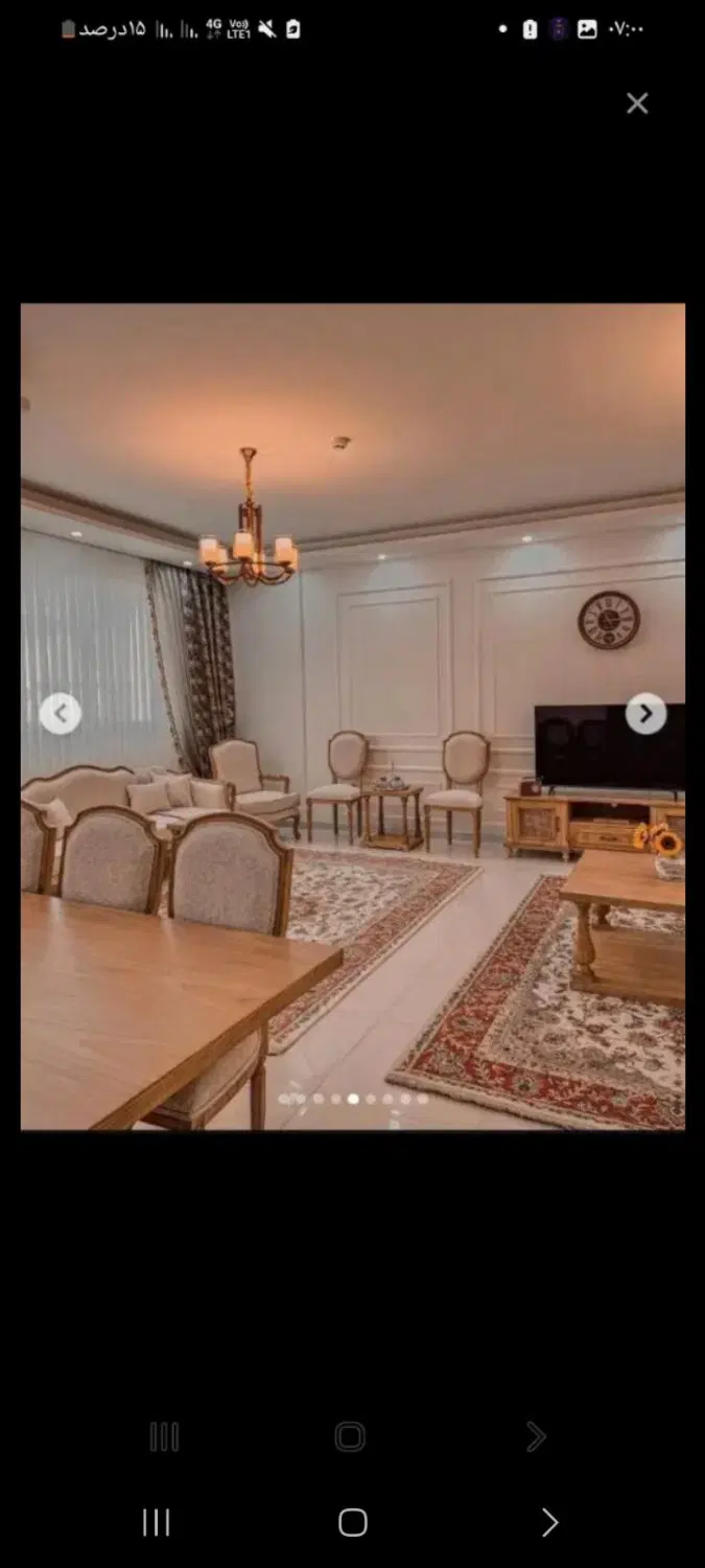 اپارتمان اماده بازدیداست کلیدنخورده تخت۲نفره میخور