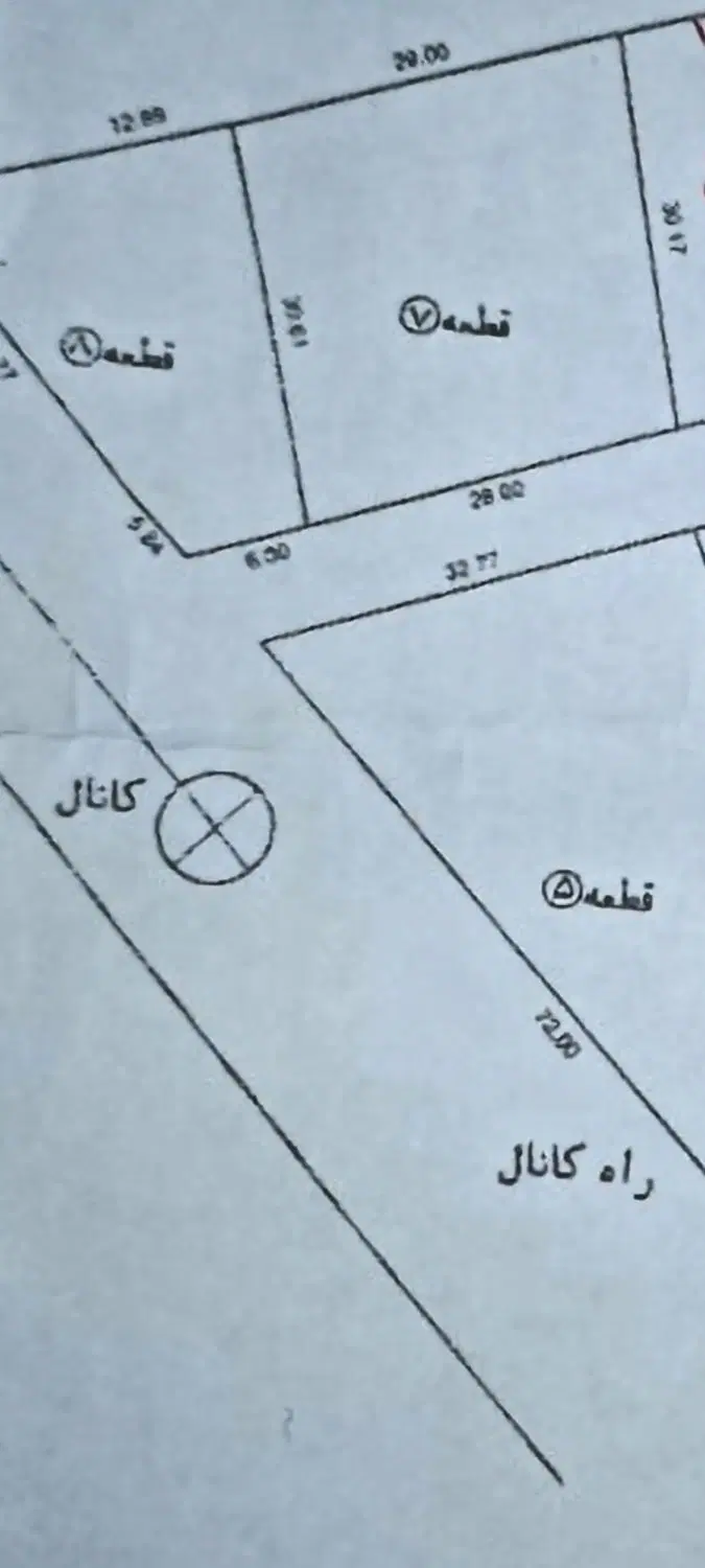 دوقطعه زمین درجاده مشکین
