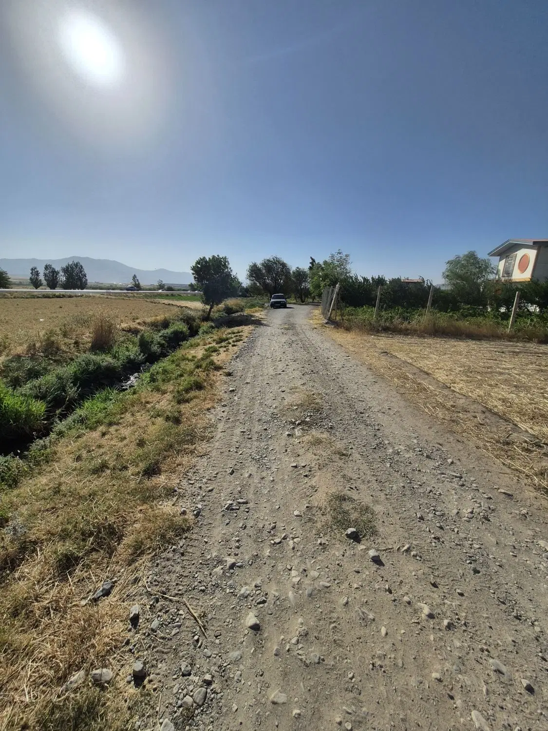 فروش زمین مناسب برای باغ و ویلا روستای ترشاب