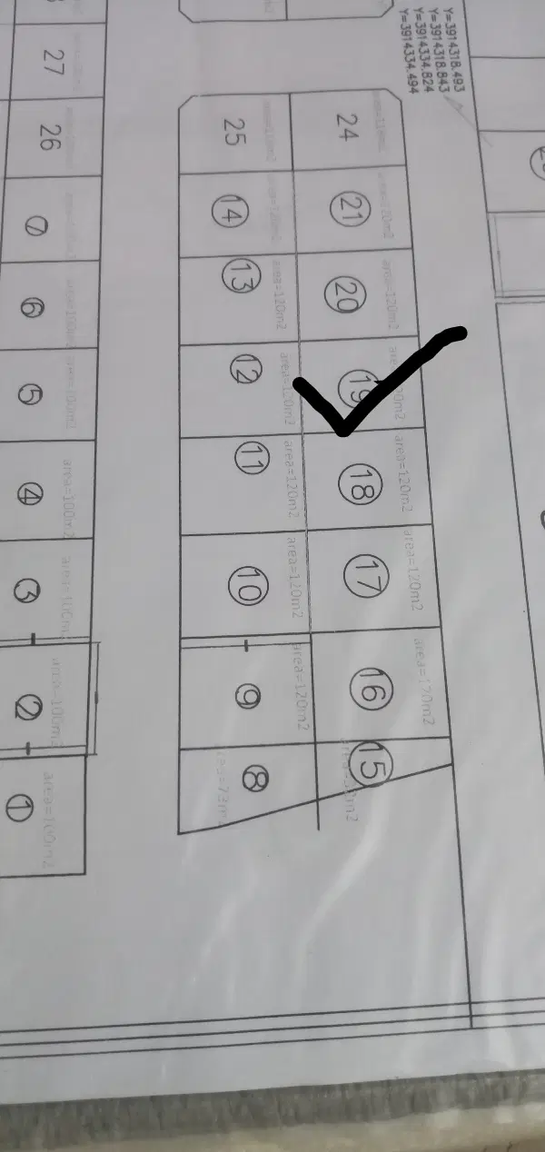 زمین دول سیدحسین متراژ ۱۲۰ متر‌