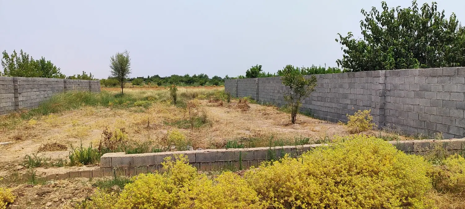 زمین باغچه قیمت مناسب
