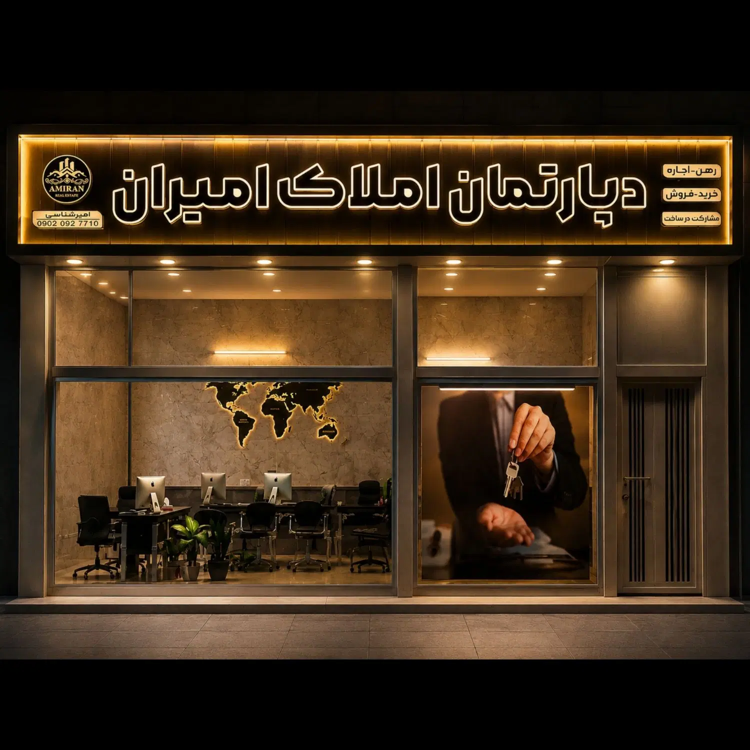 ۲۰۰ متر _ خدمات هتلینگ _ هنرستان