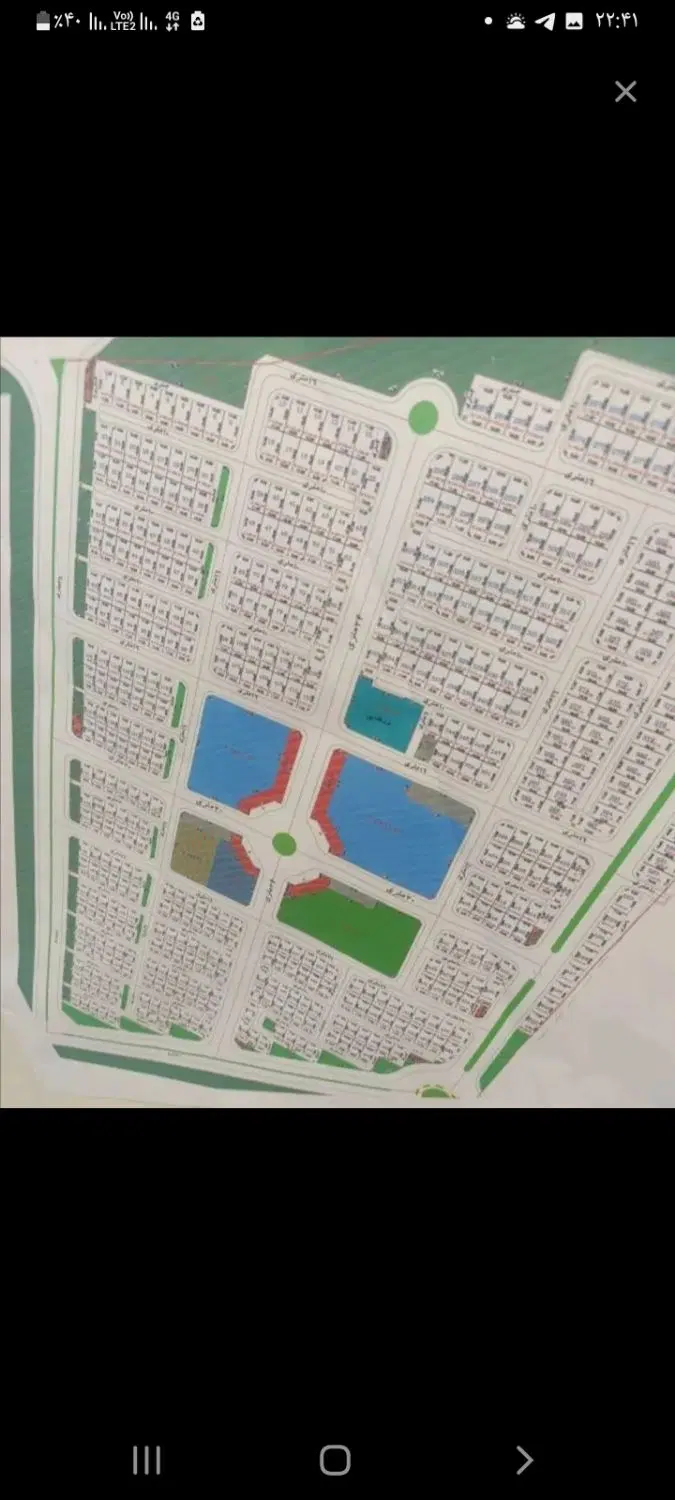 زمین فروشی ۱۸۸ متر