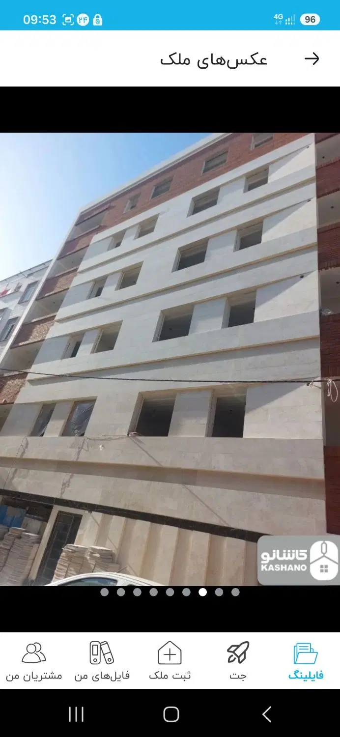 فروش یک دستگاه آپارتمان نوسازکلیدنخورده