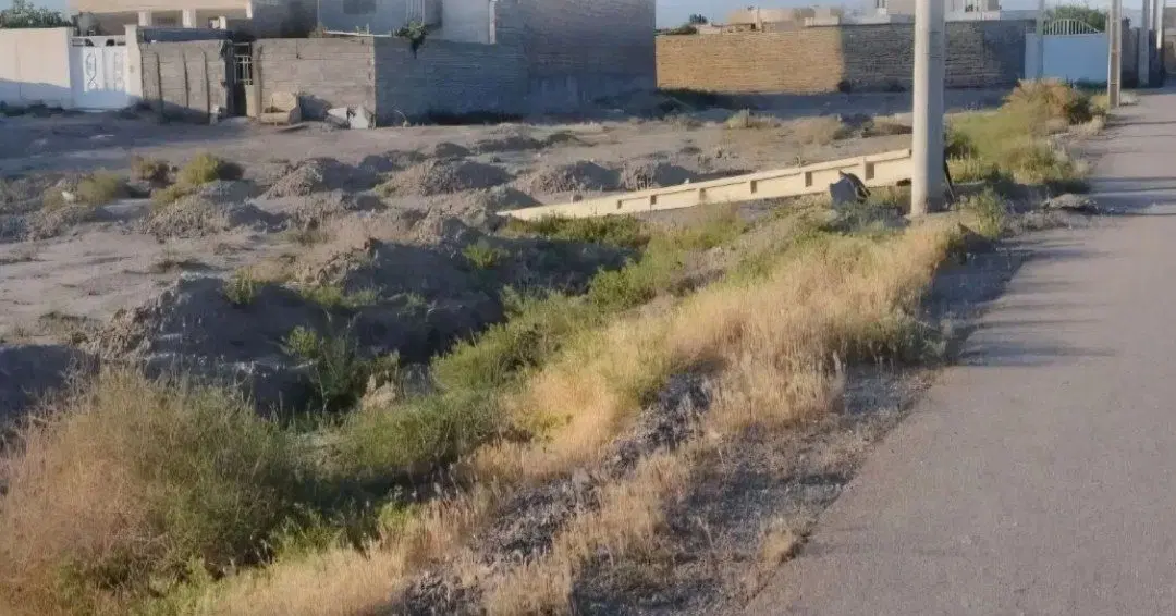 زمین دو نبش دهملا