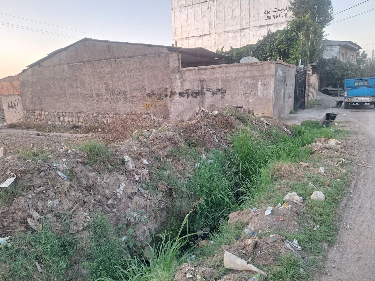 ۲ قواره زمین تجاری مسکونی فاضل آباد خیابان گریز