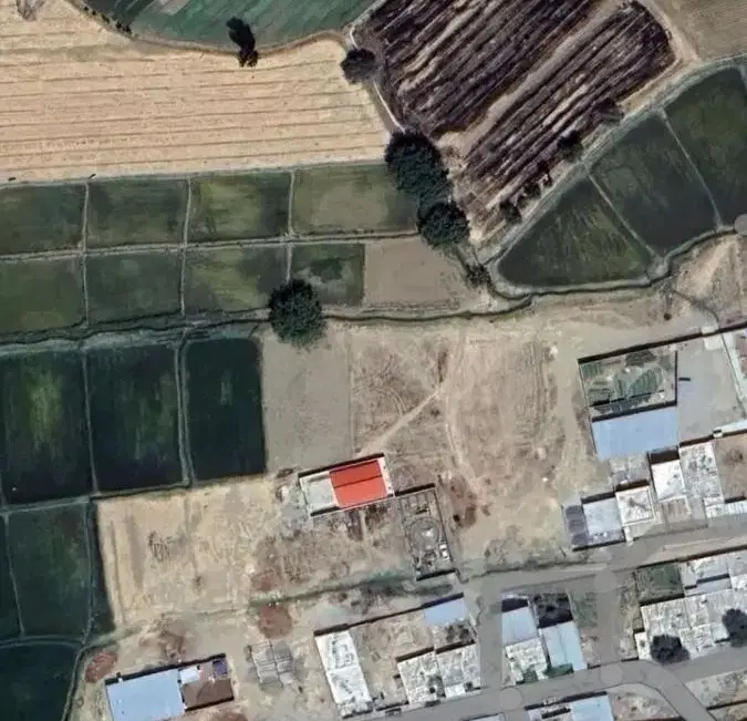 زمین واقع در روستای فلک‌الدین